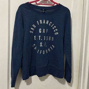 Gap Blue Sweat Shirt